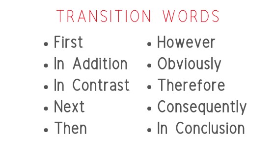 transition example